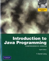 Introduction to Java Programing: Comprehensive Version