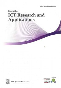 Journal Of ICT Research and Applications: Vol. 7 No. 3 I December 2013