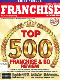 Info Franchise Indonesia: No. 05/X | Mei-Juni 2015