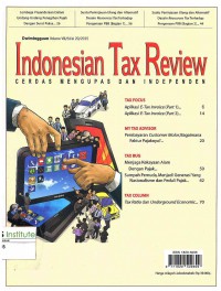 Indonesian Tax Review: Vol. VIII/Edisi 20 | 2015