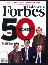 Forbes Indonesia: Vol. 6 Issue 12 | Desember 2015