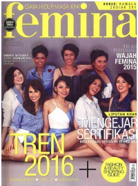 Femina: No. 1 /XLIV | 2 - 8 Januari 2016