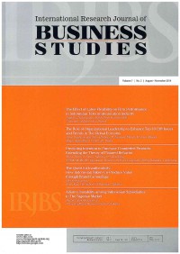 International Research Journal of Business Studies: Vol. 7 No. 2 | Agustus-November 2014