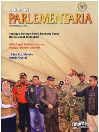 Buletin Parlementaria No. 927/I/X/2016 | Oktober 2016