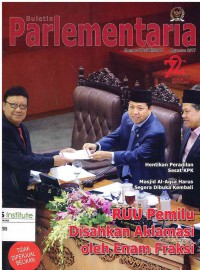 Buletin Parlementaria: No. 970/I/VIII/2017 | Agustus 2017