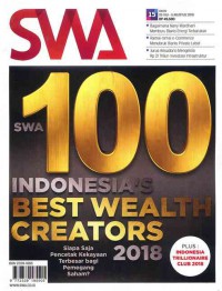 SWA : No. 15/XXXIV| 26 Juli - 5 Agustus 2018