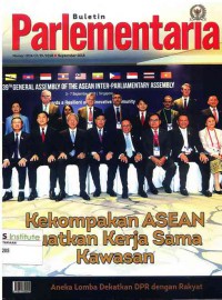 Buletin Parlementaria: No. 1024/II/IX/2018 | September 2018