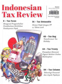 Indonesian Tax Review : Volume X/Edisi 09/2018