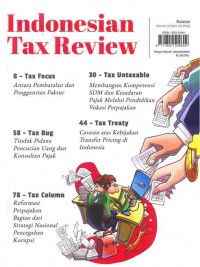 Indonesian Tax Review : Volume X/Edisi 10/2018