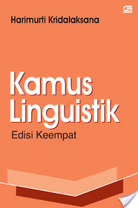 Kamus Linguistik 4 ed