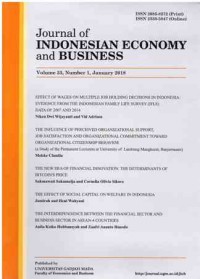 Journal of Indonesian Economy and Business : Volume 33 Number 1 I January 2018