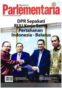 Buletin Parlementaria: No. 1039/I/II/2019 | Februari 2019