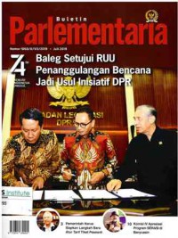 Buletin Parlementaria: No. 1060/II/VII/2019 | Juli 2019