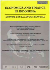 Ekonomi dan Keuangan Indonesia : Vol. 63 No. 2 | 2017