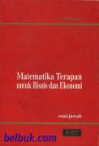 Matematika terapan untuk bisnis dan ekonomi