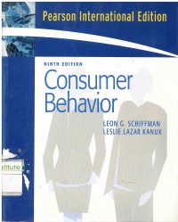 Consumer Behavior 9 Ed.