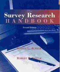 The Survey Research Handbook. 2nd edition