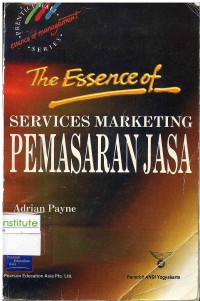 The essence of services marketing: pemasaran jasa