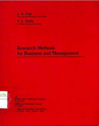 Research methods for business and management