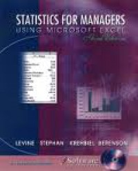 Statistic For Managers: Using Microsoft Excel