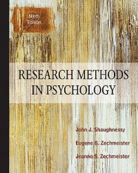 Research Methods in Psychology 5 Ed.