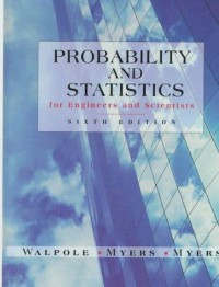 Probability And Statistics For Engineers And Scientist