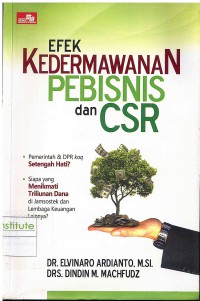 Efek Kedermawanan Pebisnis dan CSR