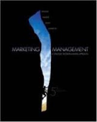 Marketing Management a strategic Decision making approach