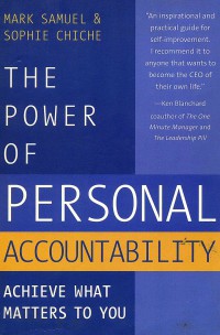 The Power Of Personal accountability