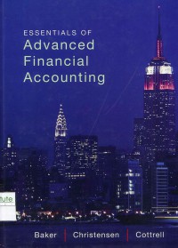 Image of Essentials of Advanced Financial Accounting