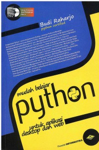 Mudah Belajar Python untuk Aplikasi Dekstop dan Web