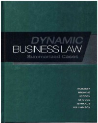 Dynamic Business Law: Summarized Cases