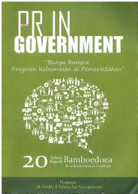 PR In Government: 20 Tahun Kiprah Bamboedoea di kementrian/Lembaga