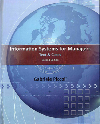 Information Systems for Managers: Text and Cases 2 Ed.