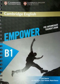 Cambridge English Empower Pre-Intermediate teacher's Book