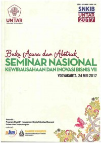Buku Acara dan Abstrak Seminar Nasional Kewirausahaan dan Inovasi Bisnis VII