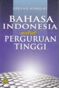 Bahasa Indonesia untuk Perguruan TInggi