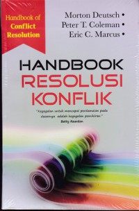 Handbook Resolusi Konflik