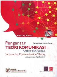 Pengantar Teori Komunikasi : Analisis dan Aplikasi Edisi 5 Buku 2