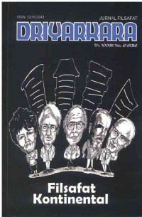 Jurnal Filsafat Driyarkara : Filsafat Kontinental I Th. XXXIII No. 2 I 2012