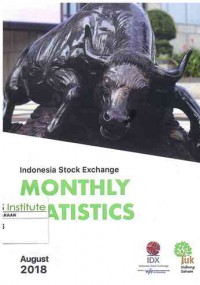 Indonesian Stock Exchange Monthly Statistics: August 2018 | Volume 27 No. 08