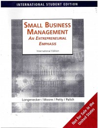 Small Business Management: An  Entrepreneurial Emphasis
