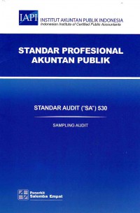 Standar Profesional Akuntan Publik SA 530-Standar Audit/IAPI: Sampling Audit