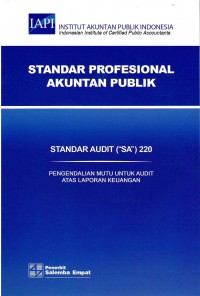 Standar Profesional Akuntan Publik SA 210-Standar Audit/IAPI: Persetujuan Atas Ketentuan Perikatan Audit