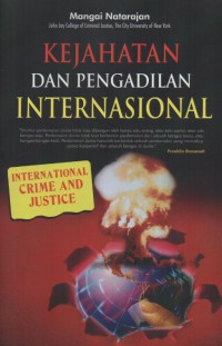 Kejahatan dan Pengadilan Internasional