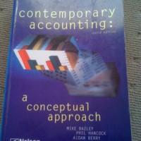 Contemporary accounting: a conceptual approach