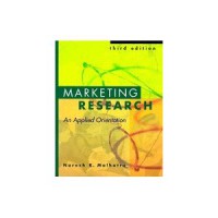 Marketing Research : An Applied Orientation 3 Ed.