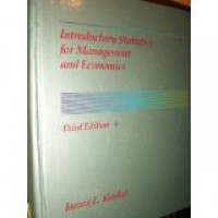 Introductory Statistics For Management and Economics
