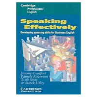 Speaking effectively: developing speaking skills for business english