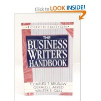 The Business Writer's Handbook 4 Ed.